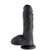 Фаллос King Cock 8&quot; with Balls, Pipedream