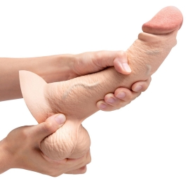 Фаллос b-Vibe Slipskin 9" Curved