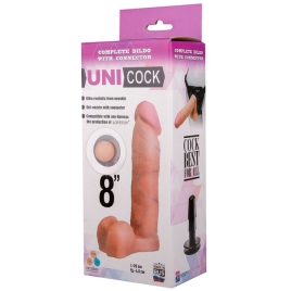 Фаллос-насадка Unicock 8&quot;