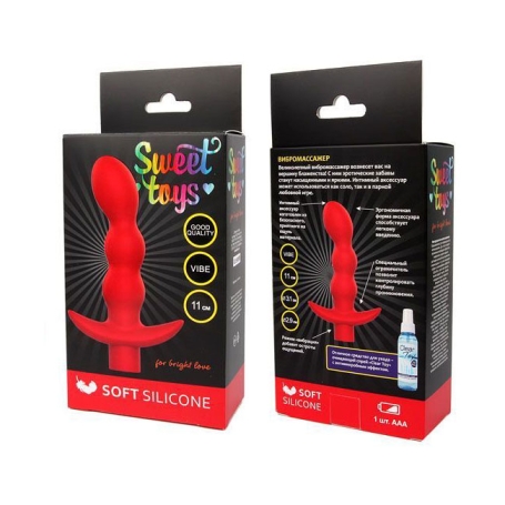Анальный вибратор Sweet Toys